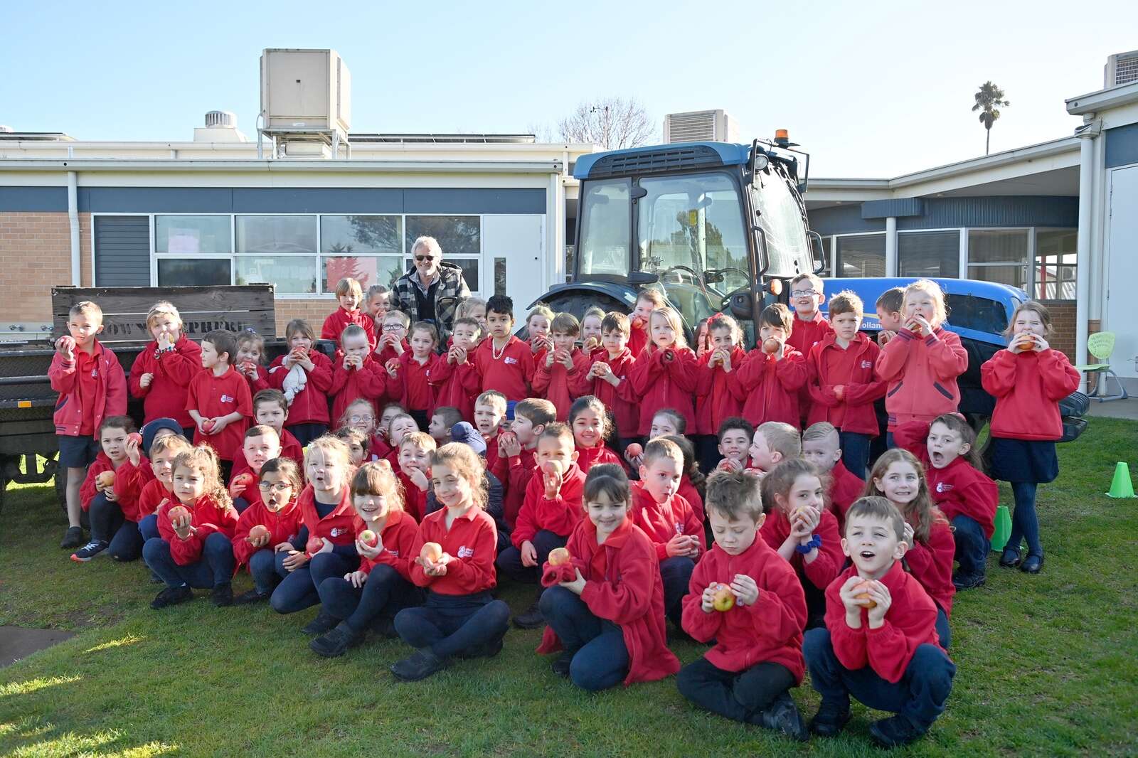 Local orchardist inspires Orrvale Primary School students with farm-to ...