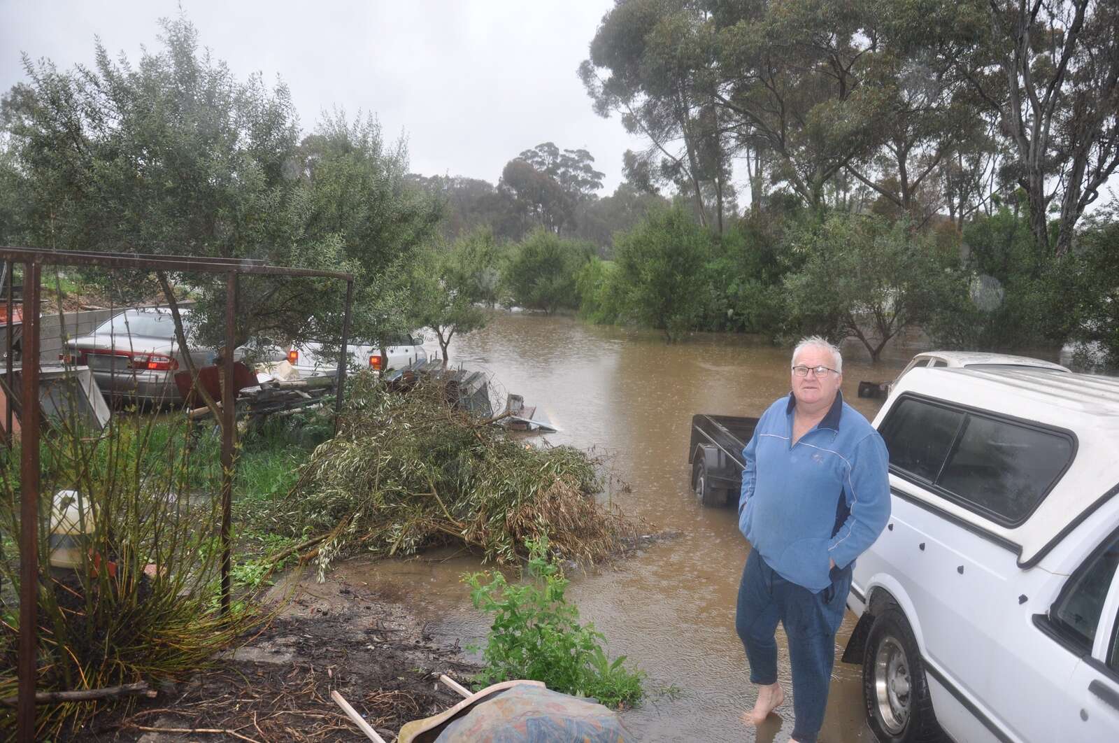Flash flooding hitting Seymour as residents urged to prepare for more