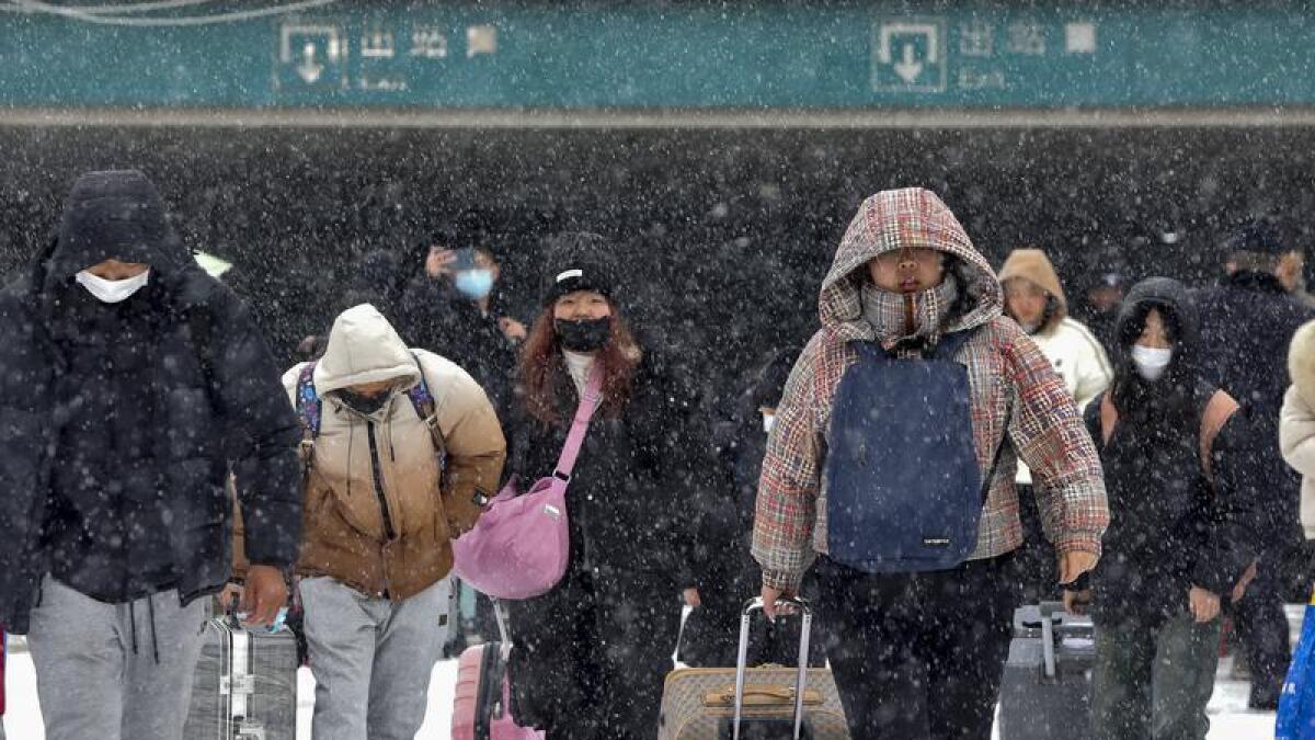 Severe weather disrupts Chinese new year travel plans | Seymour Telegraph