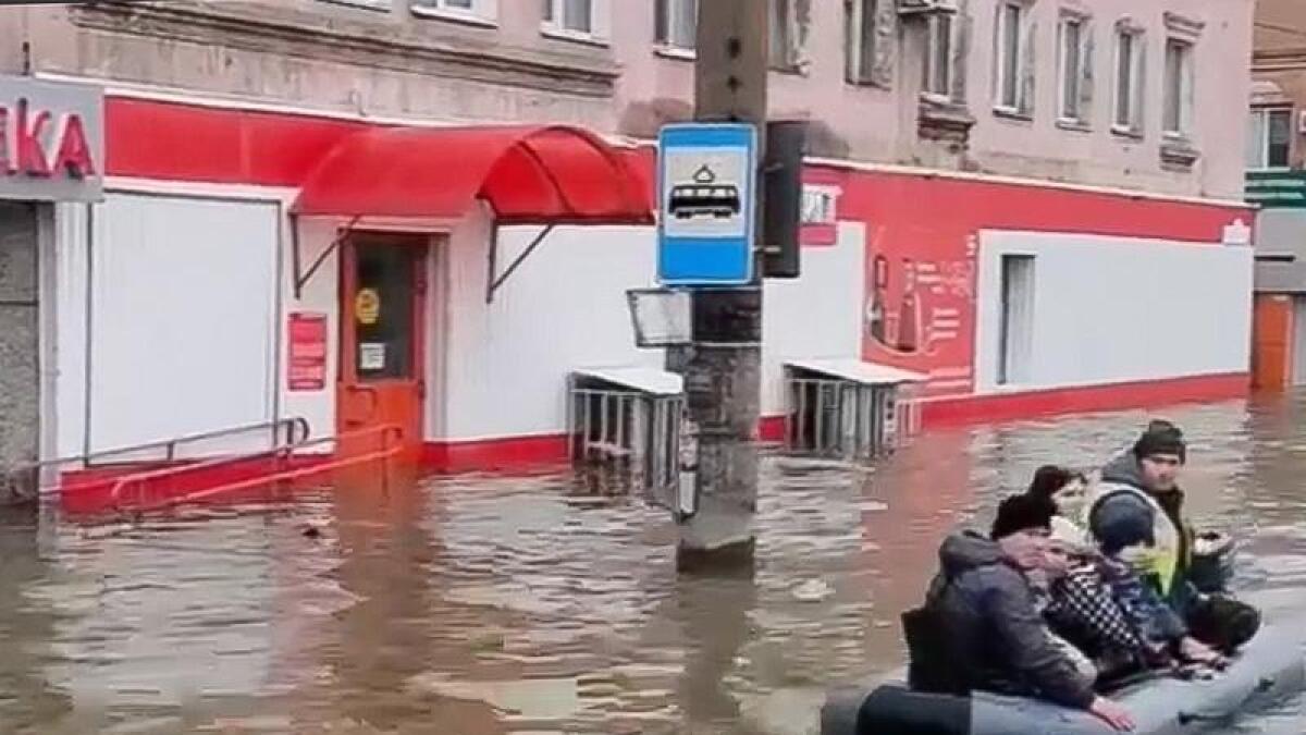Flooding in Russia 