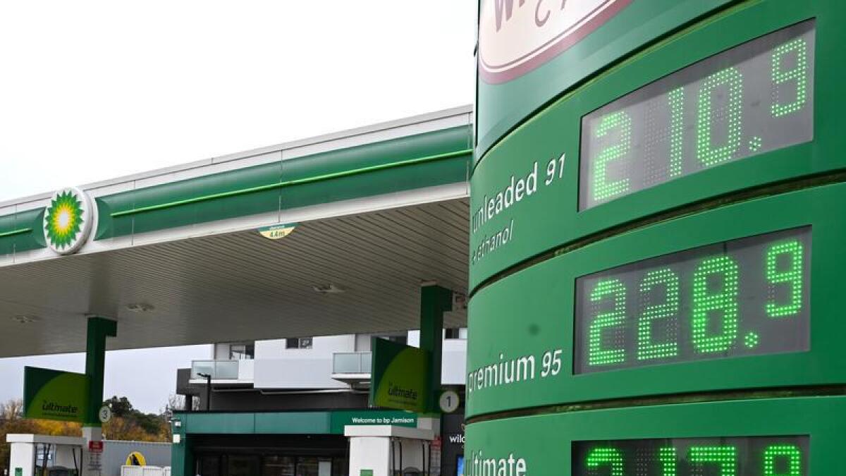 Fuel prices in Canberra