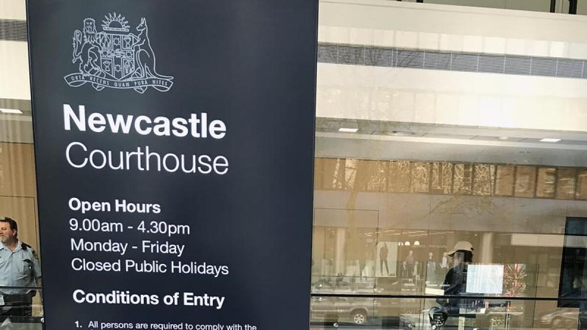 Newcastle Courthouse signage (file image)