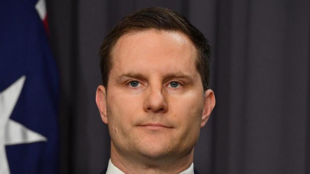 Minister for Immigration Alex Hawke (file image)
