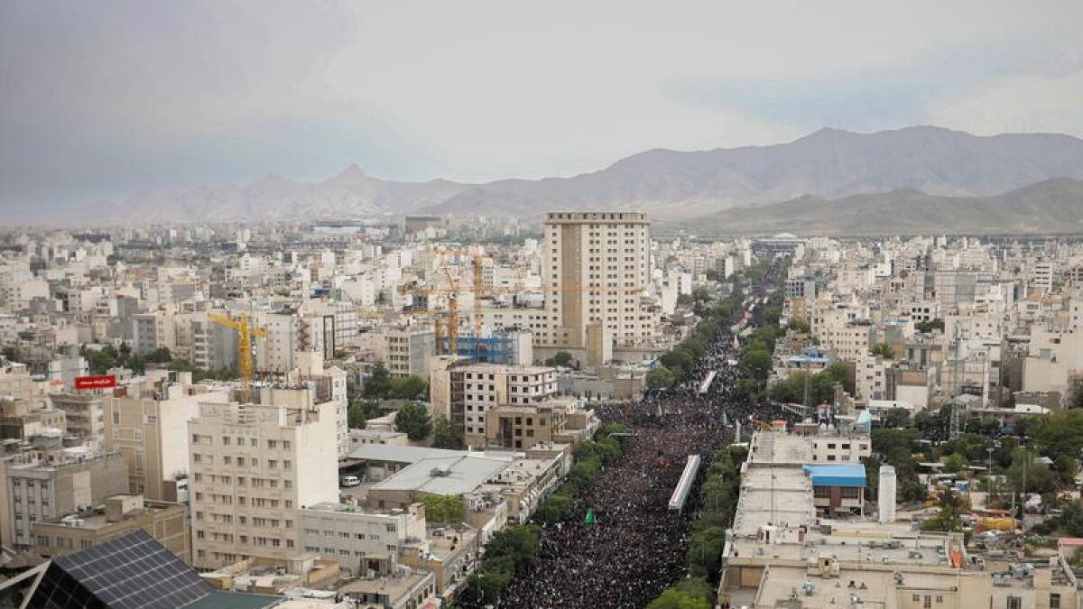 Mashhad crowds