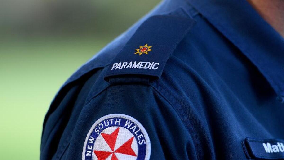 NSW paramedic file image