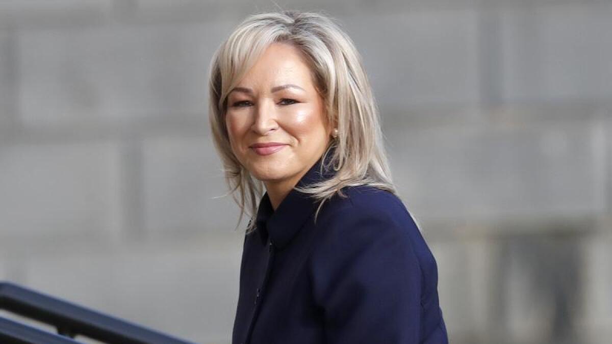 Northern Ireland First Minister Michelle O'Neill