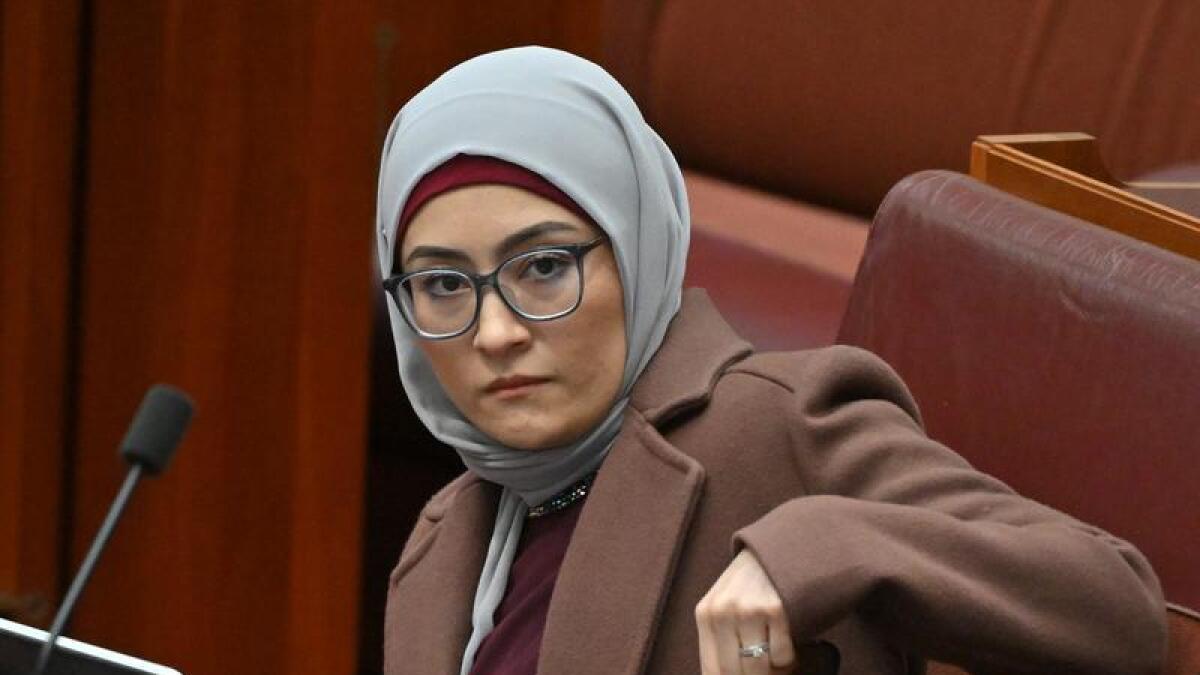 Labor Senator Fatima Payman.