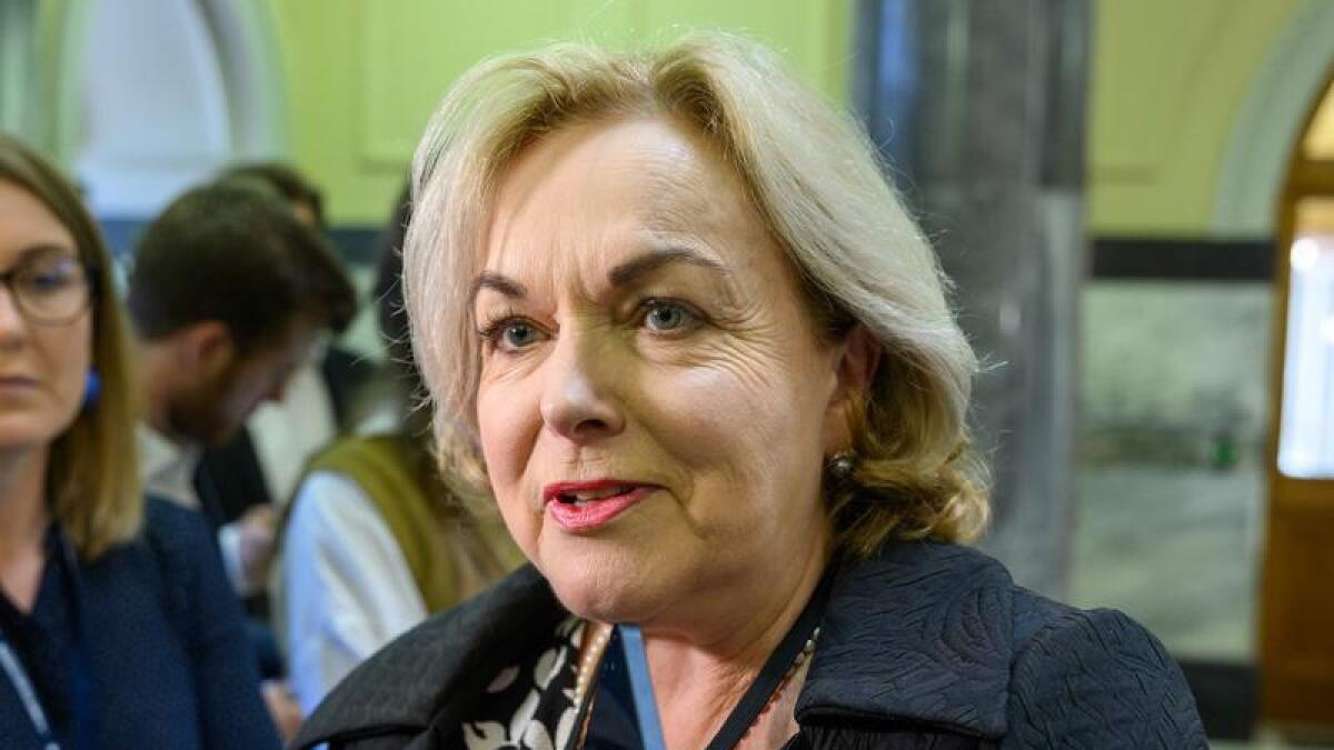 New Zealand Defence Minister Judith Collins