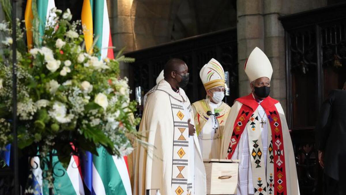 Archbishop Tutu's funeral
