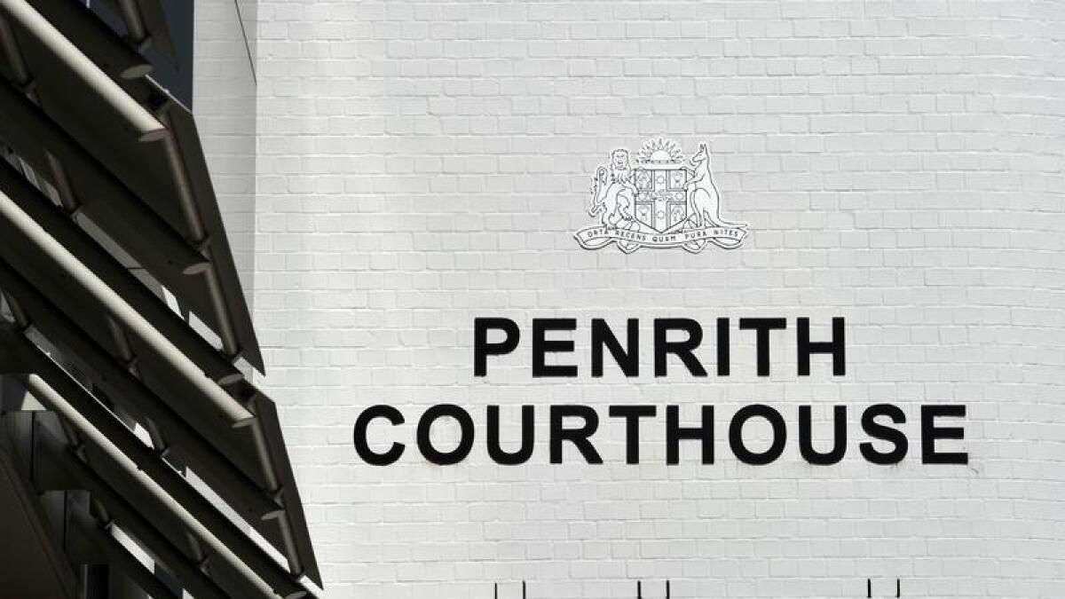 Penrith court signage (file image)