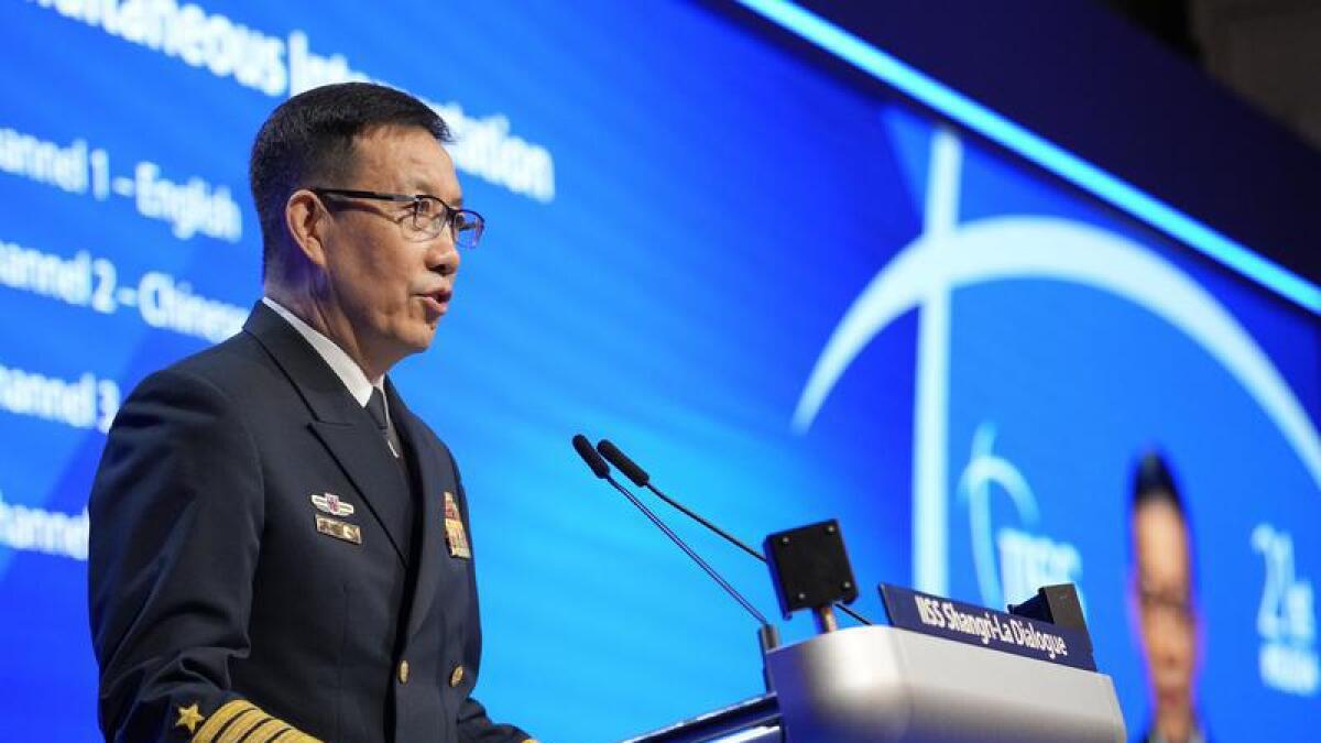 China's Defence Minister Dong Jun