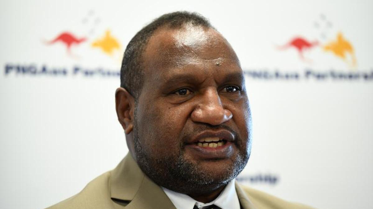 Papua New Guinea Prime Minister James Marape