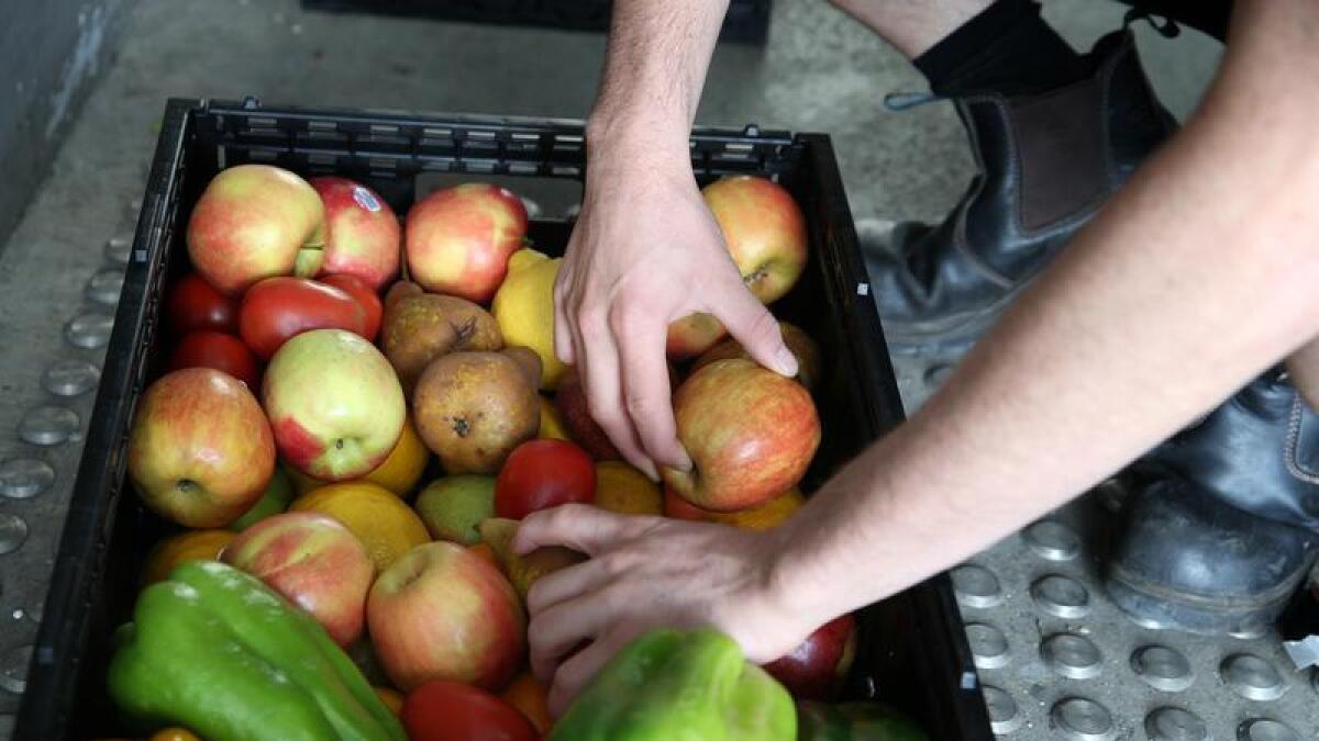 A file photo of a box of fresh produce