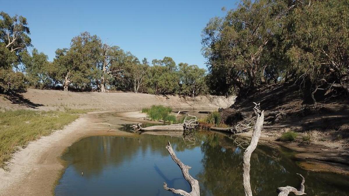 iminishing water levels on the Darling River