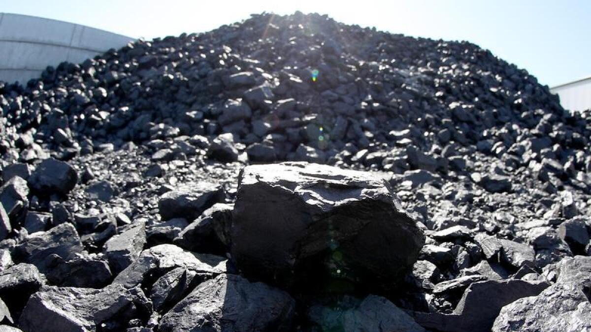 A pile of coal (stock)