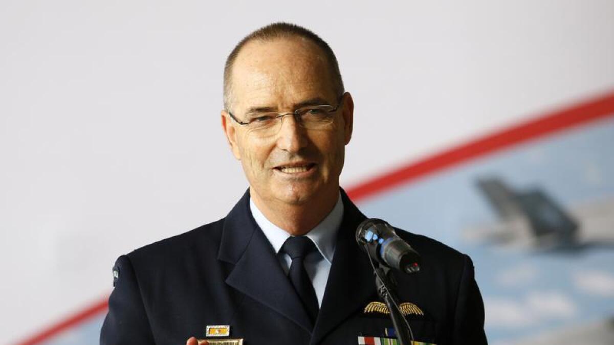 Air Marshal Mel Hupfeld, head of the RAAF.