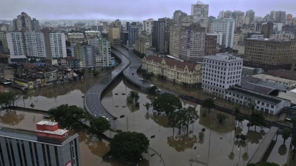 Floding in Porto Alegre