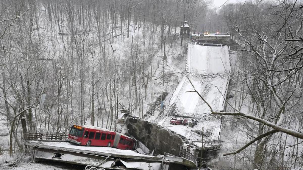 Pittsburgh bridge collapse