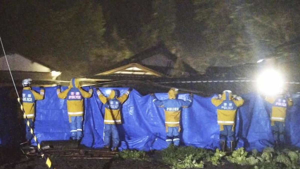 Woman in her 90s rescued five days after Japan quake