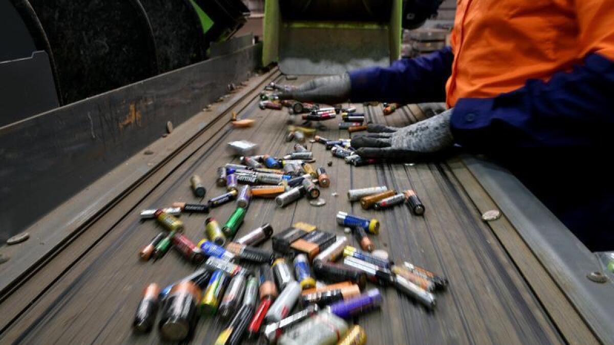 battery recycling 