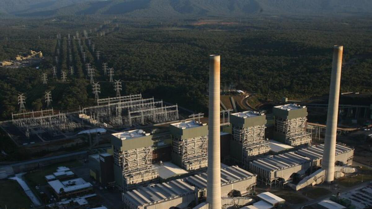 NSW's Eraring coal-fired power plant.
