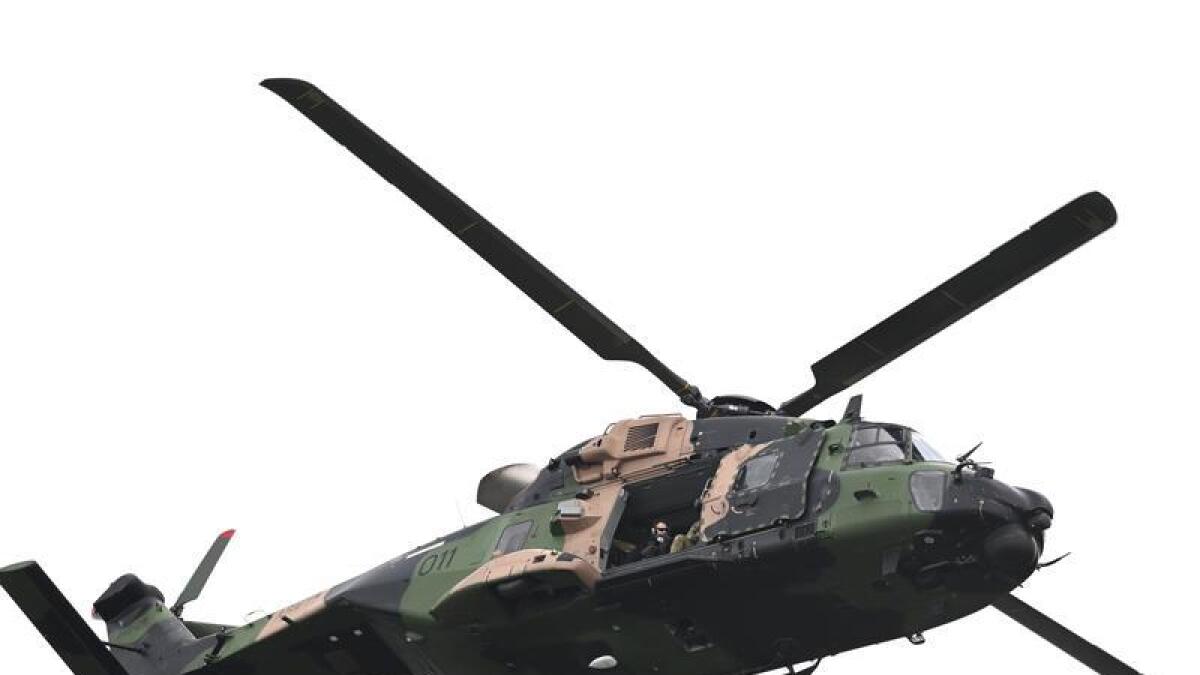 MRH-90 Taipan Battlefield Mobility helicopter (file)