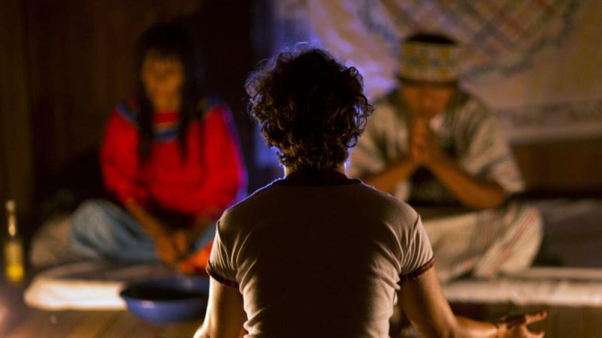 An ayahuasca session in Peru (file image)