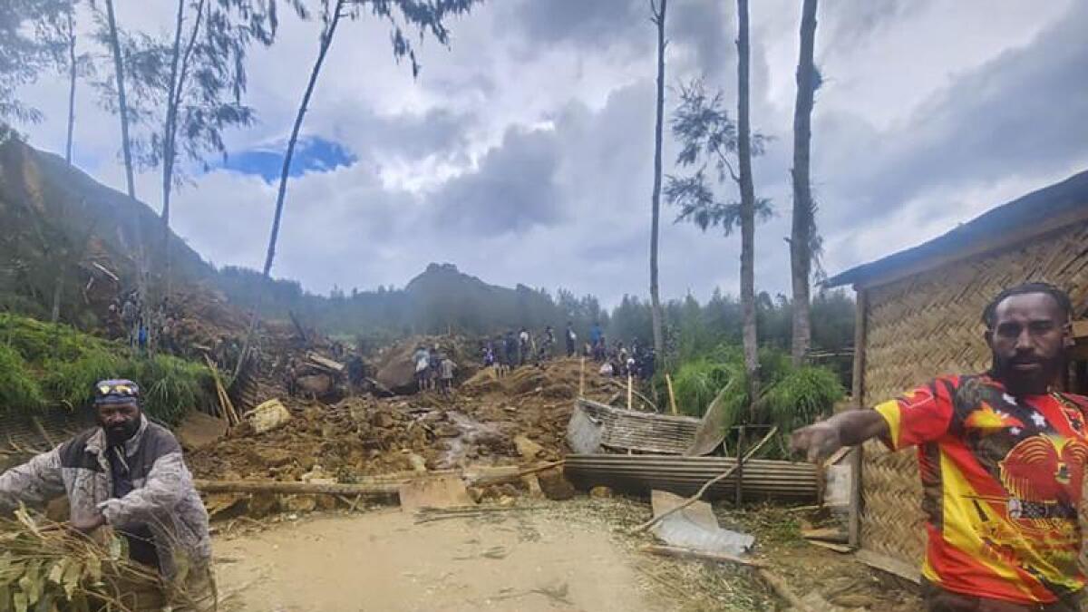 PNG landslide