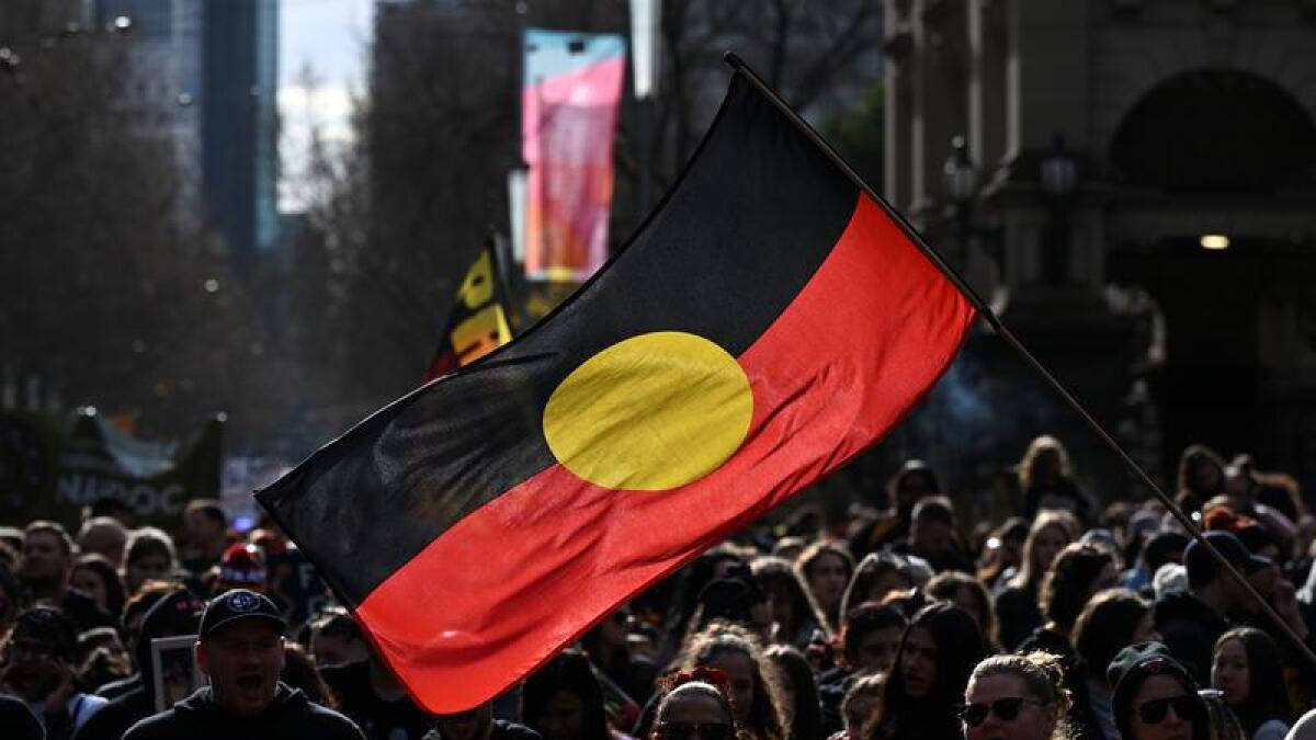 A NAIDOC march in Melbourne last year.