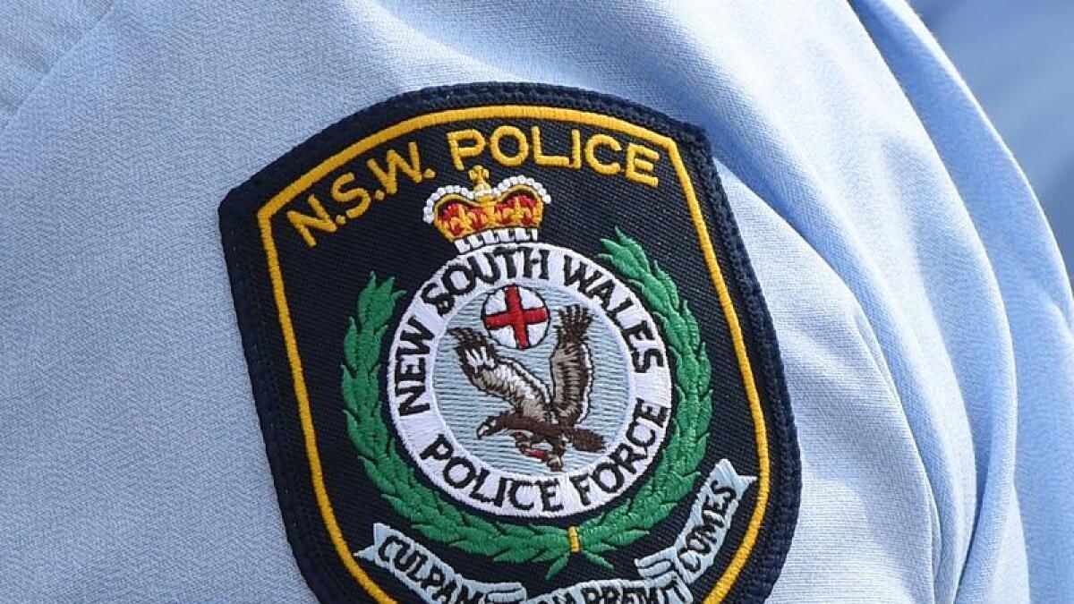 A NSW Police badge (file image)