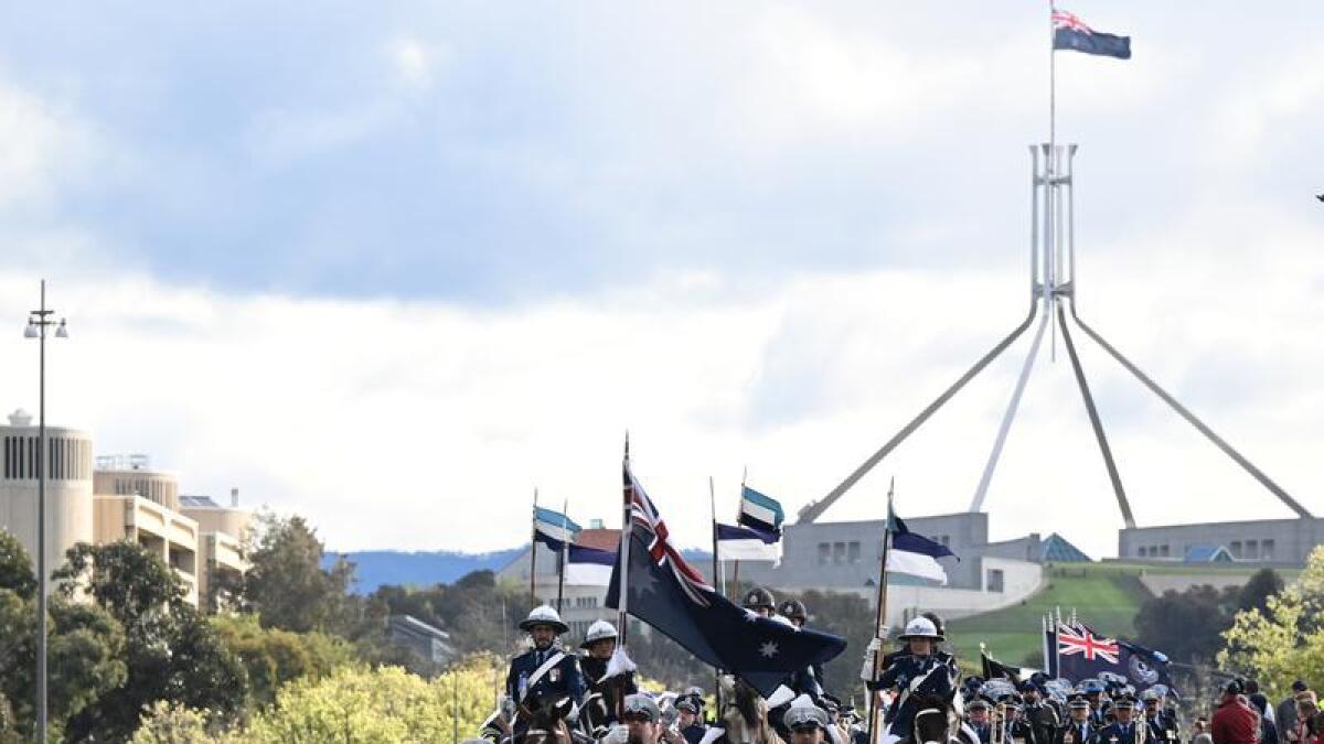 Canberra's police remembrance day service