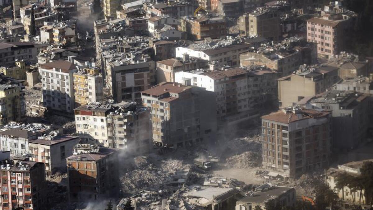 Earthquake registering 6.3 hits Turkey-Syria border