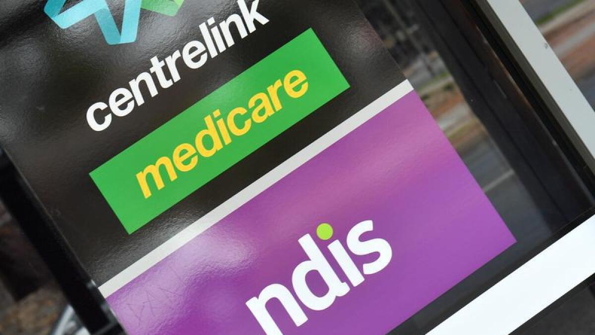 Signage for the NDIS (file image)