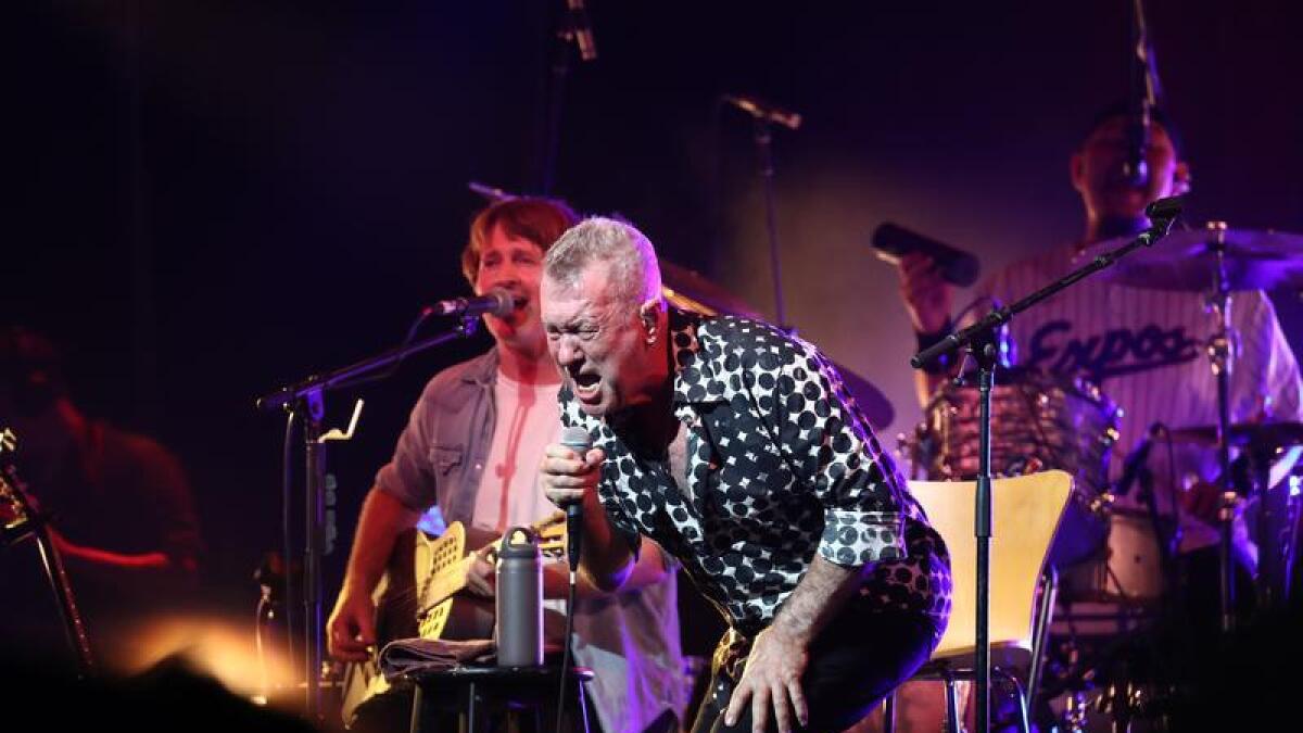 Jimmy Barnes performs during Bluesfest