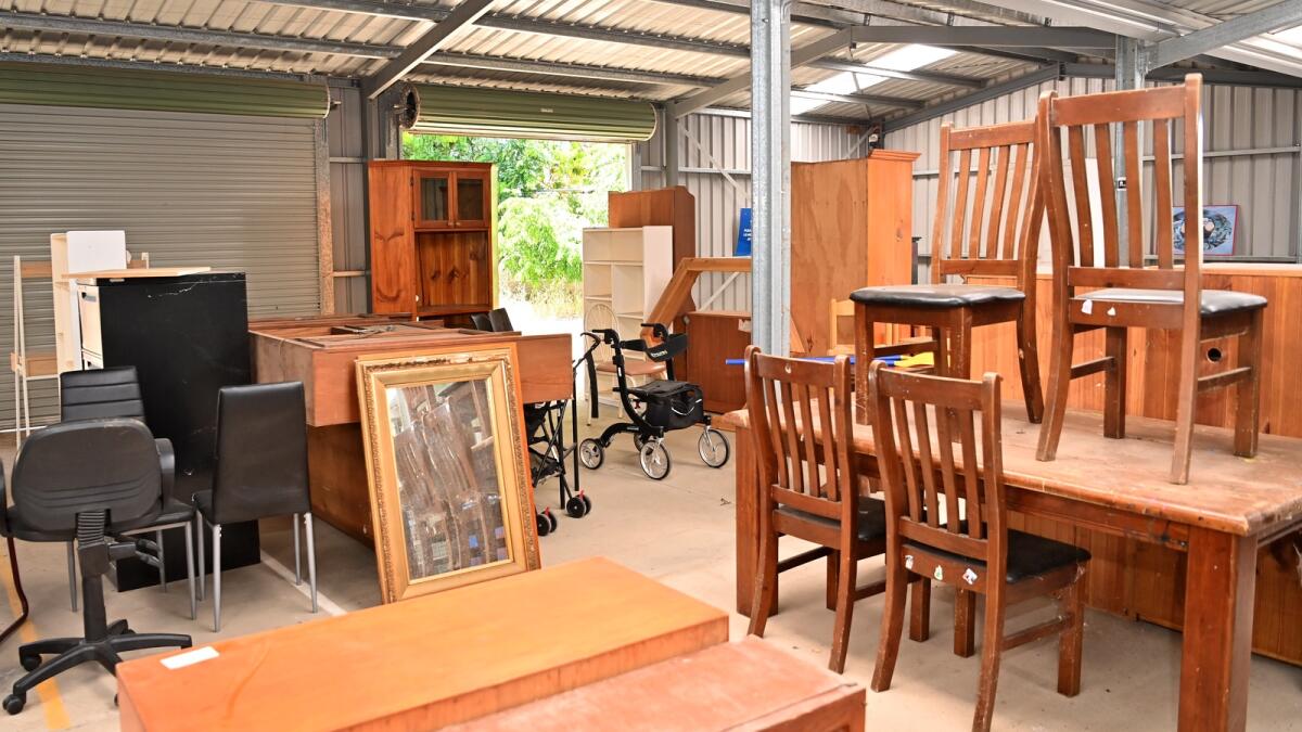 Lots to display: There’s plenty of furniture to purchase. 
