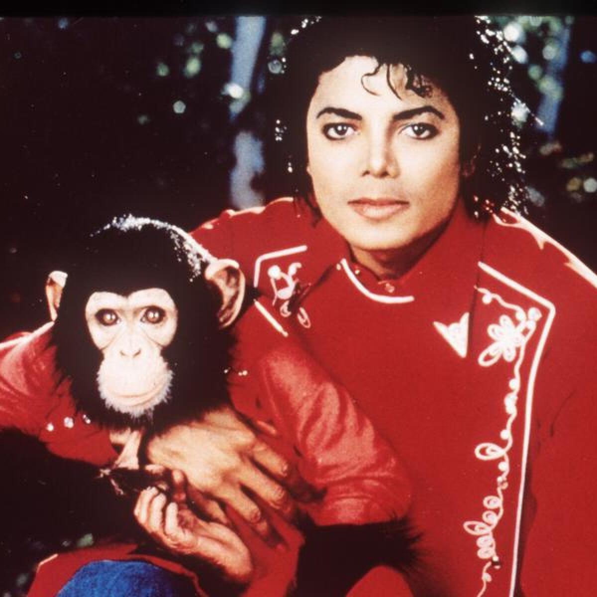 MJ's chimpanzee Bubbles 'living the good life'