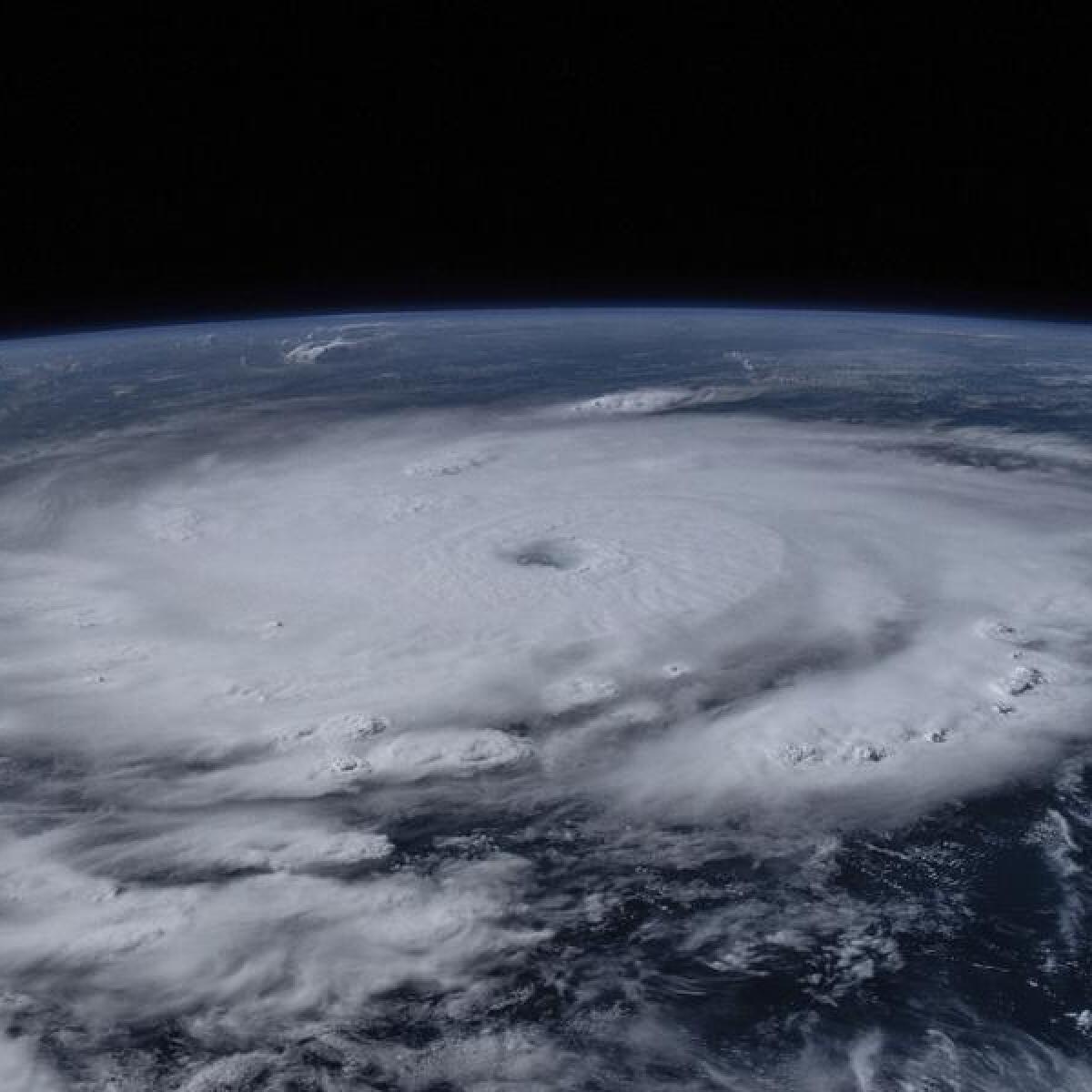 NASA image of Hurricane Beryl