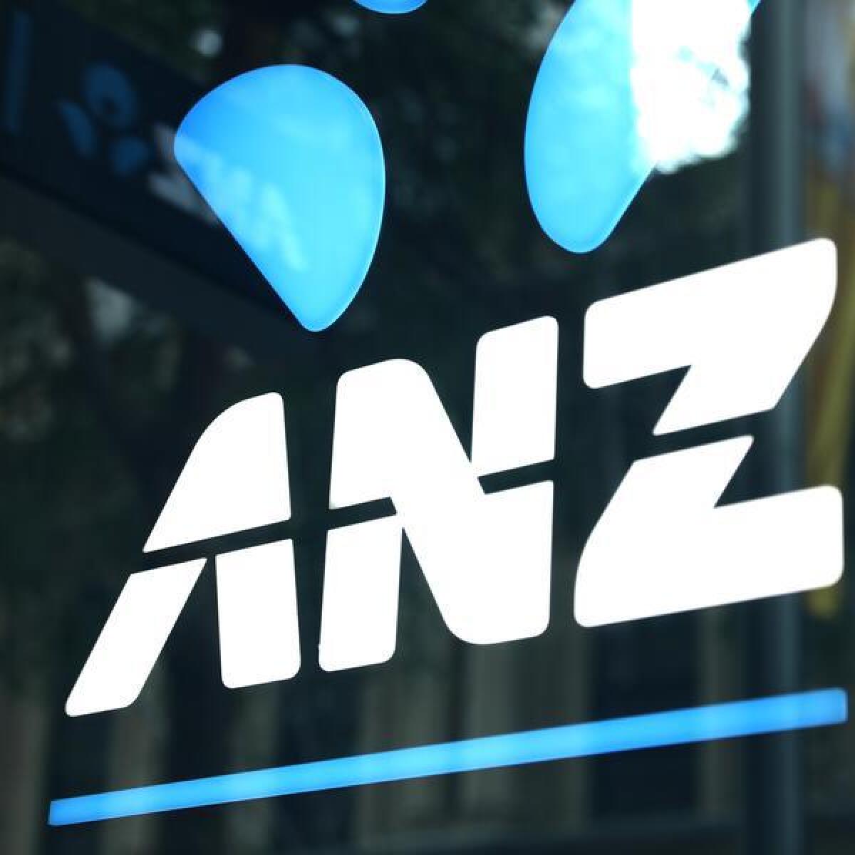 An ANZ storefront in Sydney