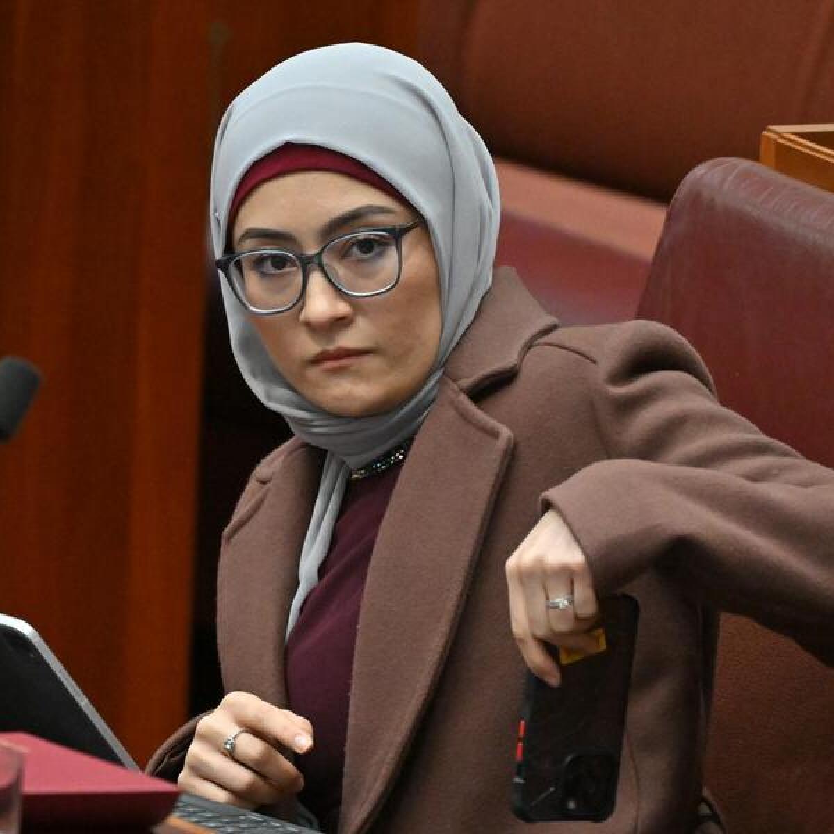 Labor Senator Fatima Payman.