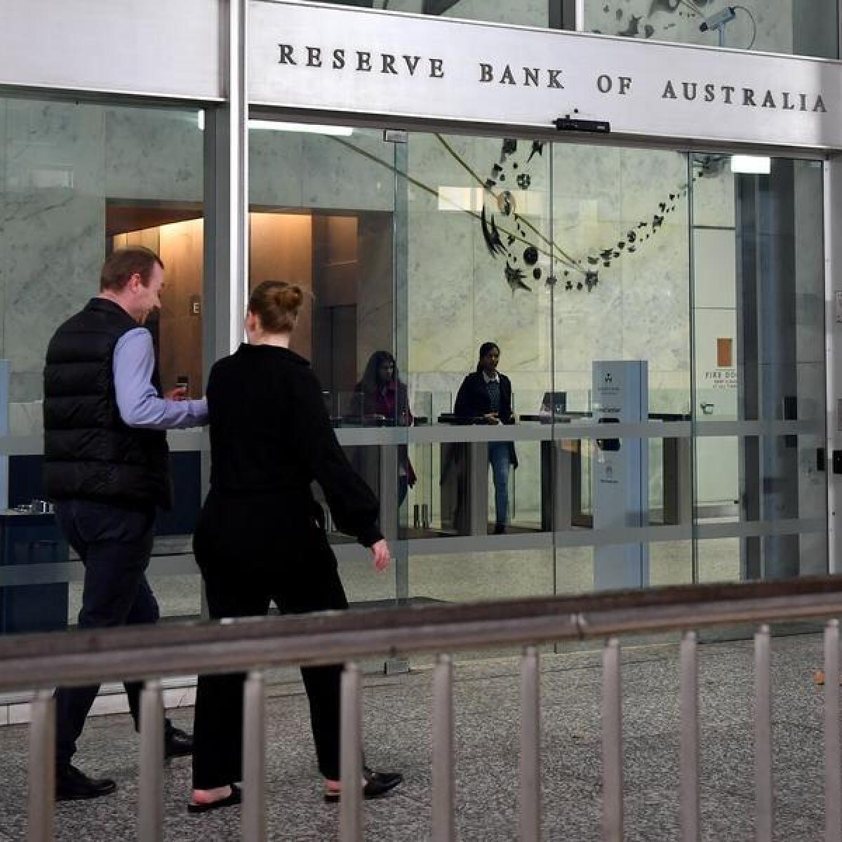 The Reserve Bank of Australia headquarters.