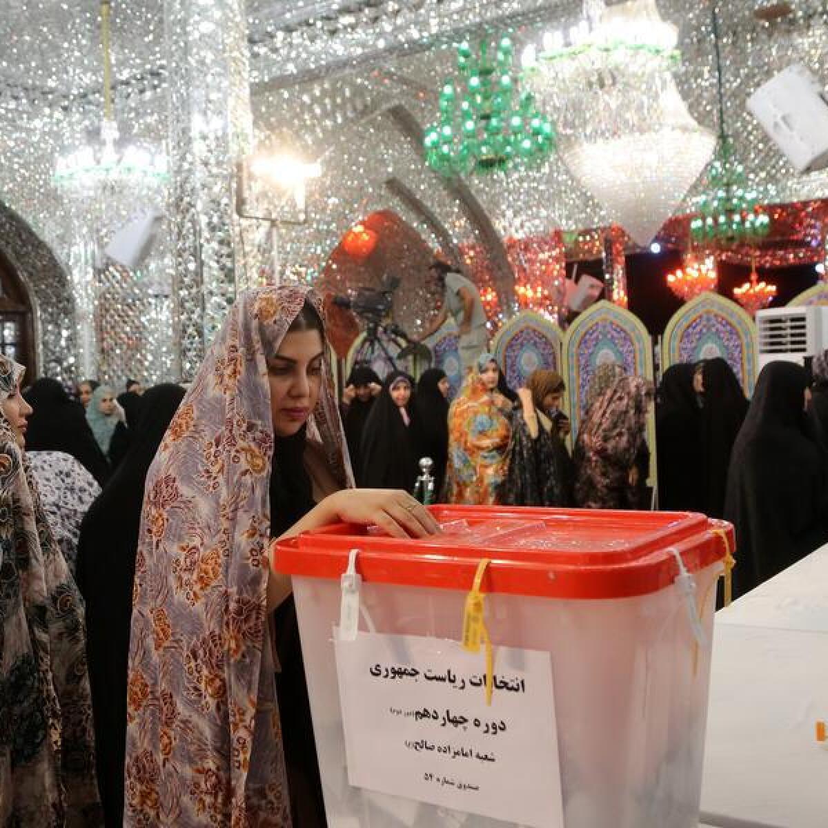 Iranian voters 