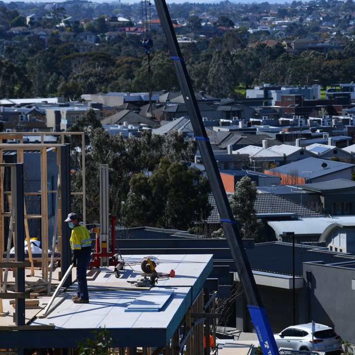 Residential construction in Melbourne