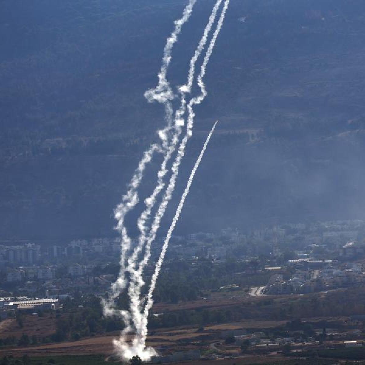 Israel intercepts a missile from Lebanon over Kiryat Shmona