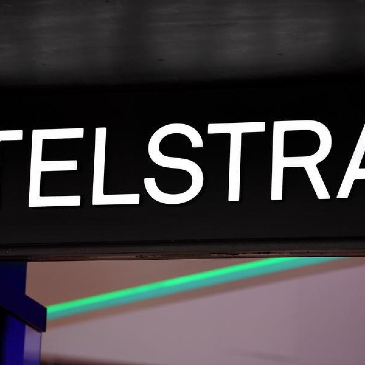 Telstra signage