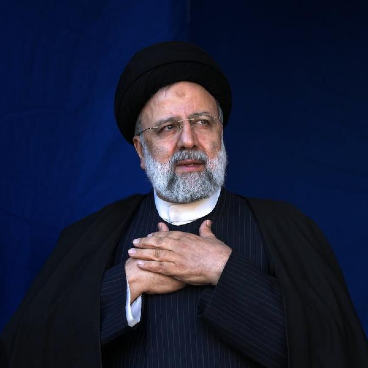 Iran president's helicopter makes 'hard landing'