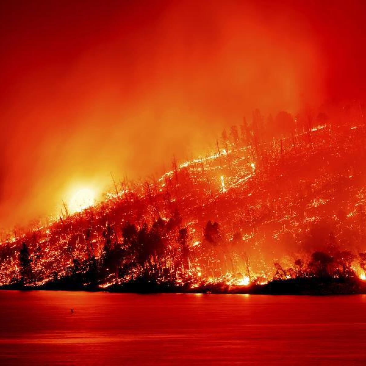 The Thompson Fire in Oroville, California