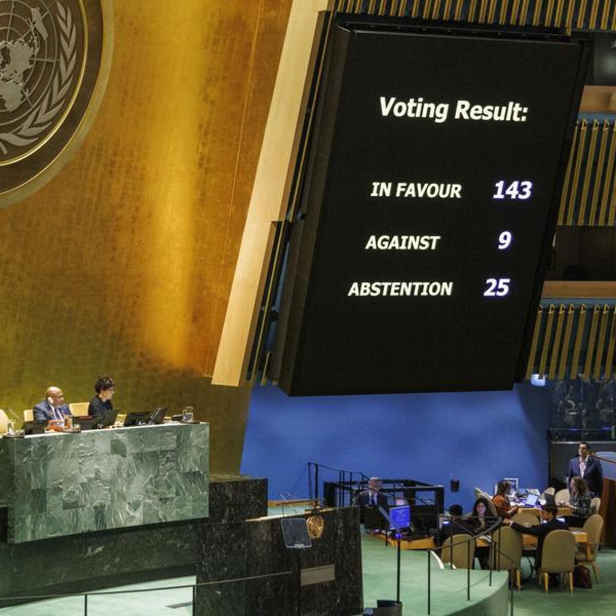 UN backs Palestine's bid for membership