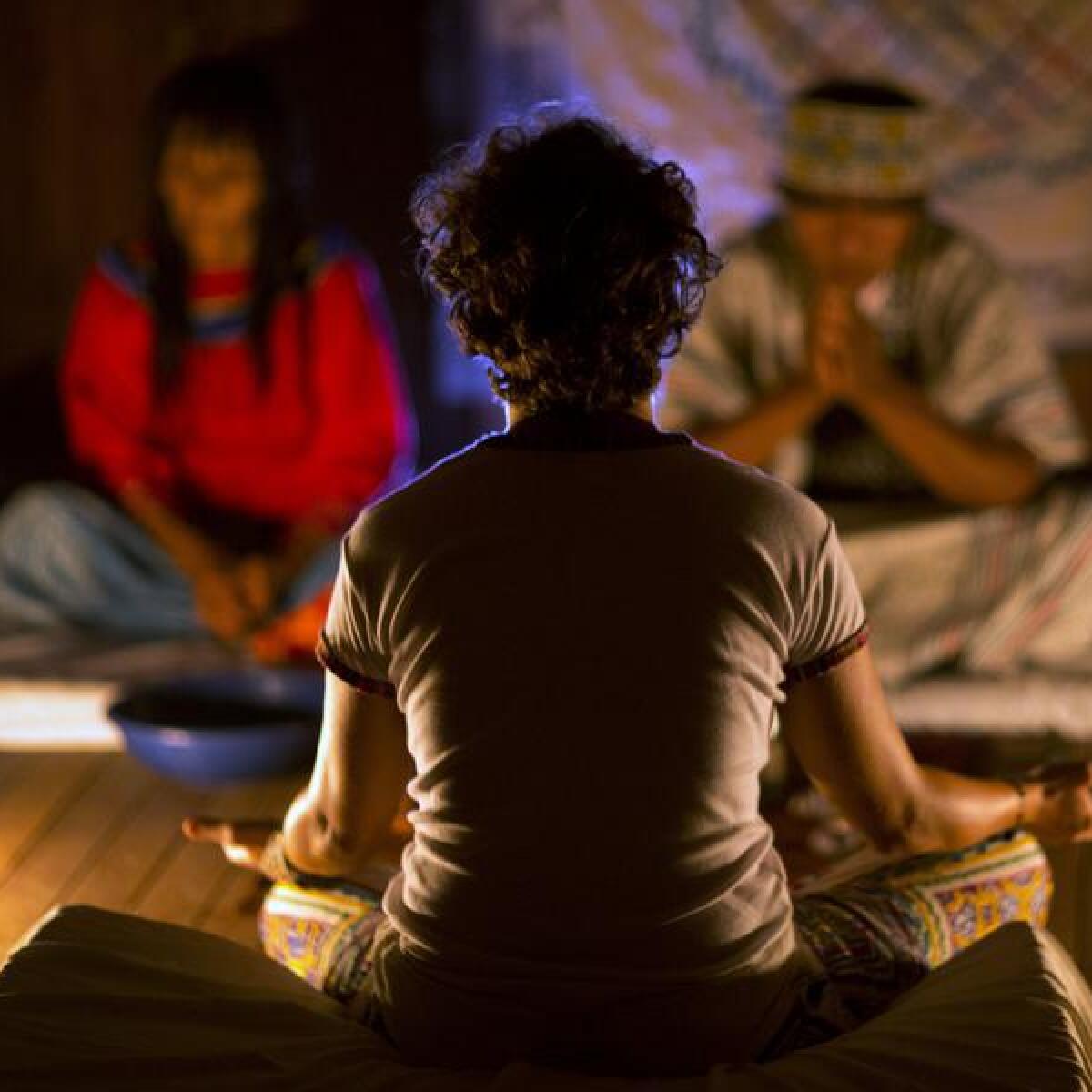 An ayahuasca session in Peru (file image)