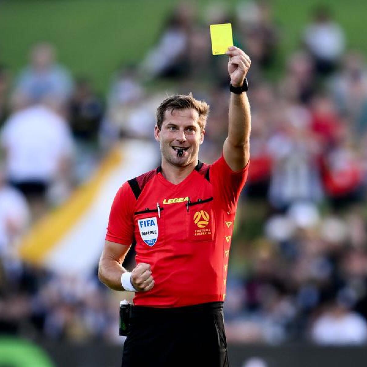 A file photo of a referee 