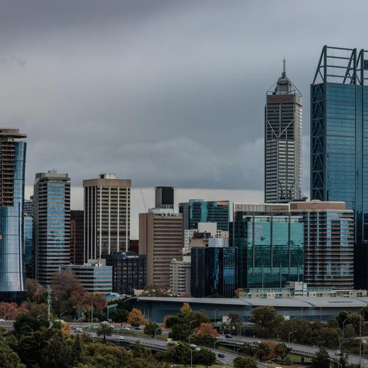 Stormy weather over Perth (2023)